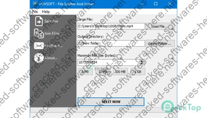 Vovsoft File Splitter And Joiner Activation key